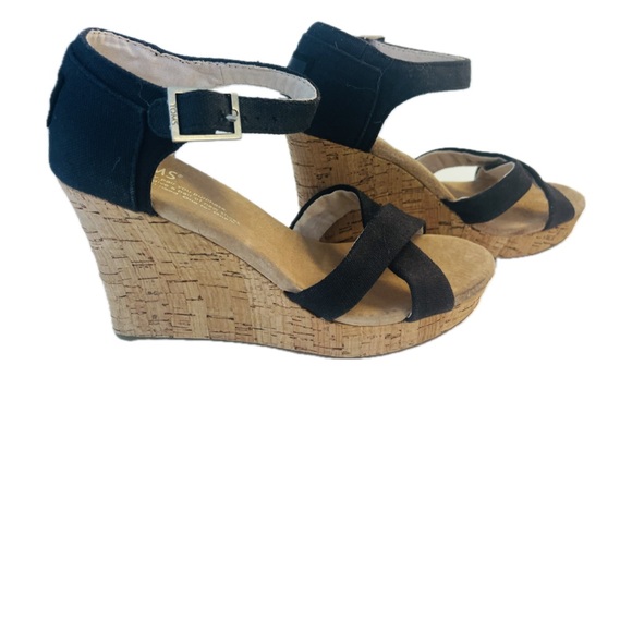TOMS Sienna Espadrille Wedge size 5.5 - Picture 5 of 6
